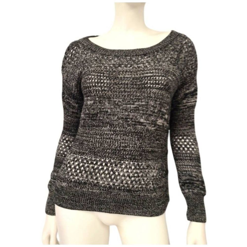 Victoria's Secret Charcoal Knit Sweater Small